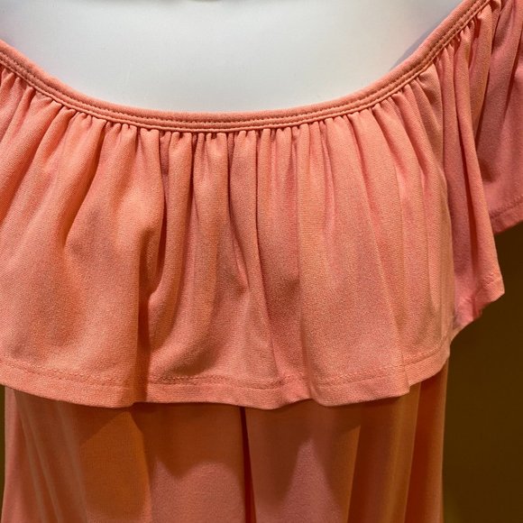 NWOT Endless Sun Peach Color Beach Dress size small - Picture 2 of 4